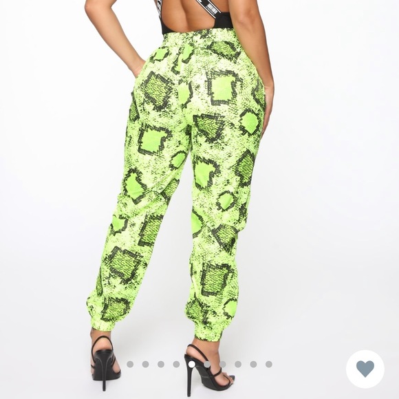 Snake print joggers - Picture 2 of 4